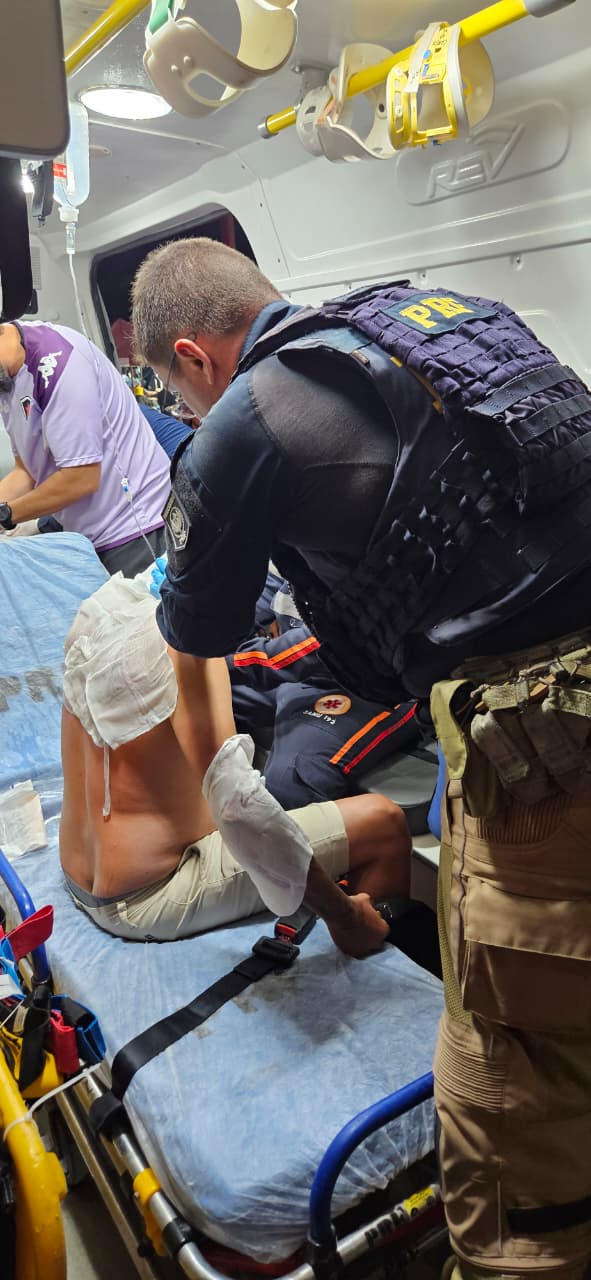 PRF na Paraíba presta socorro imediato a vítimas de incêndio no entorno do Estádio Almeidão