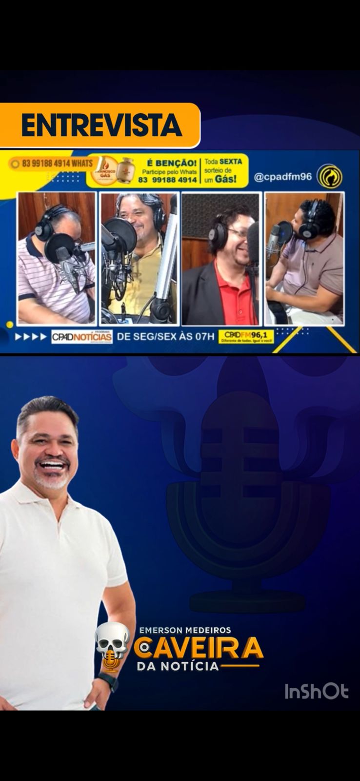 Caveirão da Notícia retorna ao rádio e reacende debate político na Paraíba 🎙️🔥