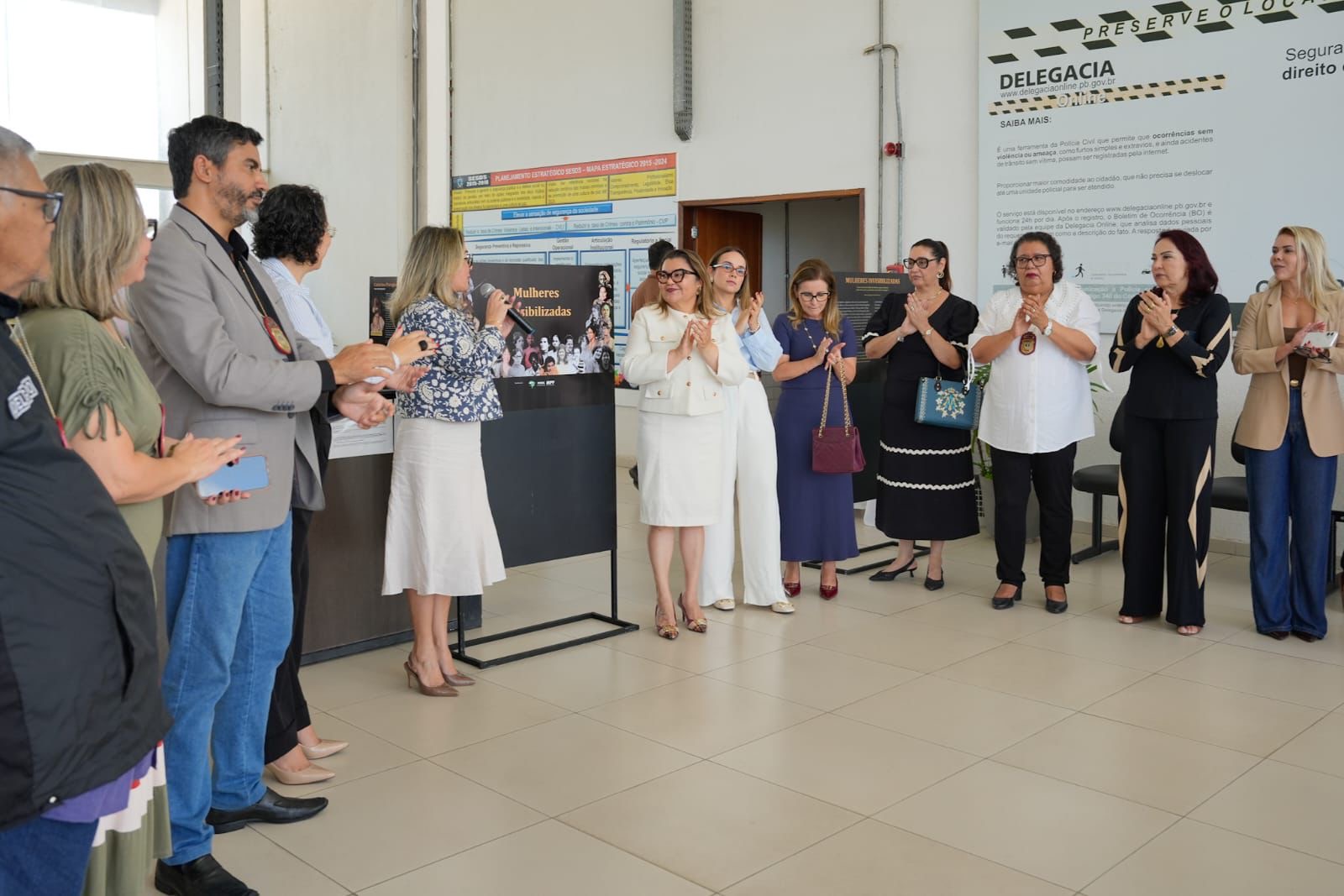 “MULHERES INVISIBILIZADAS”: Polícia Civil e MPF realizam lançamento de exposição na Cidade da Polícia