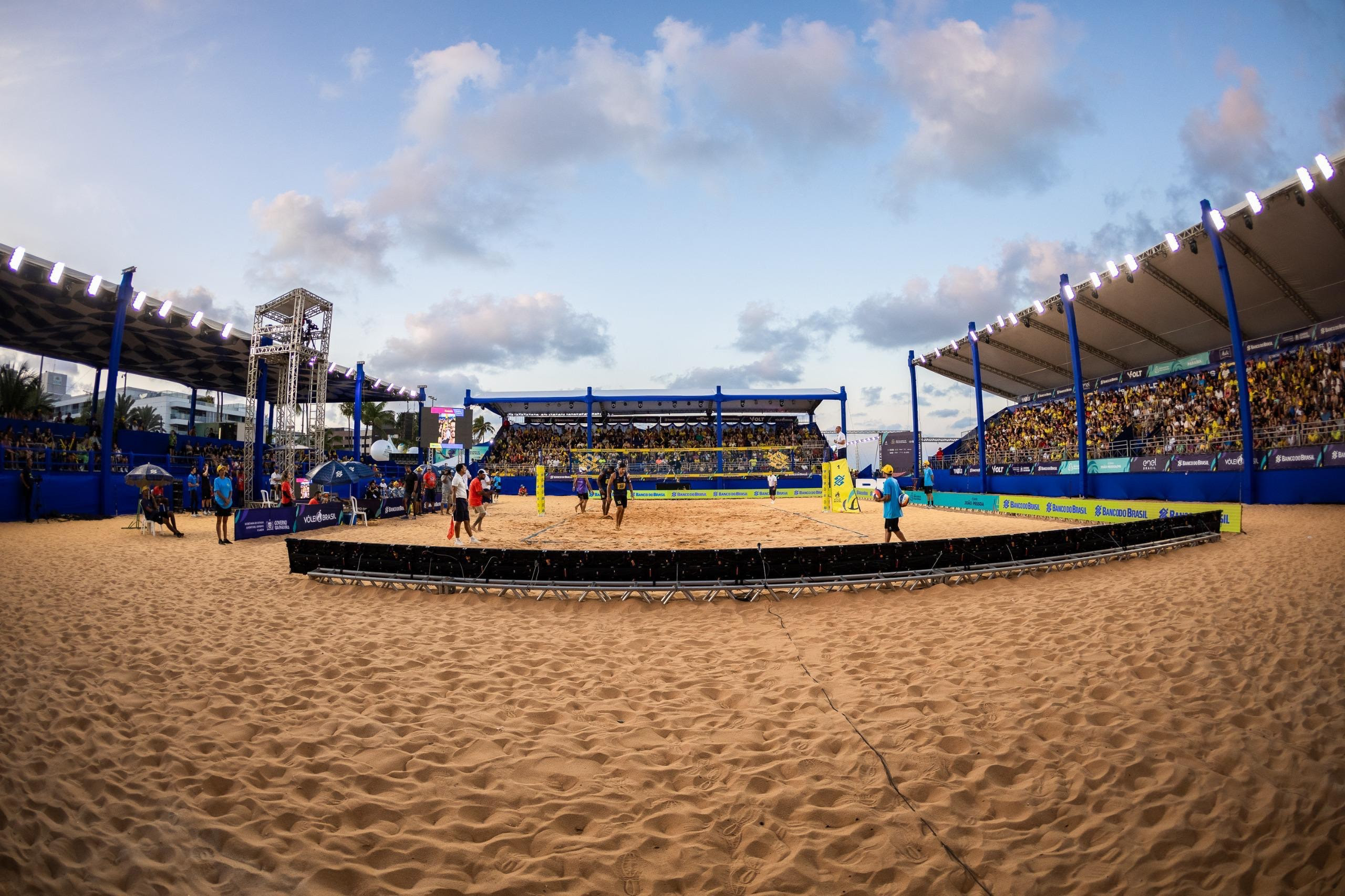 Paraíba World Beach Games recebe elite do vôlei de praia, a partir desta quarta-feira (4)