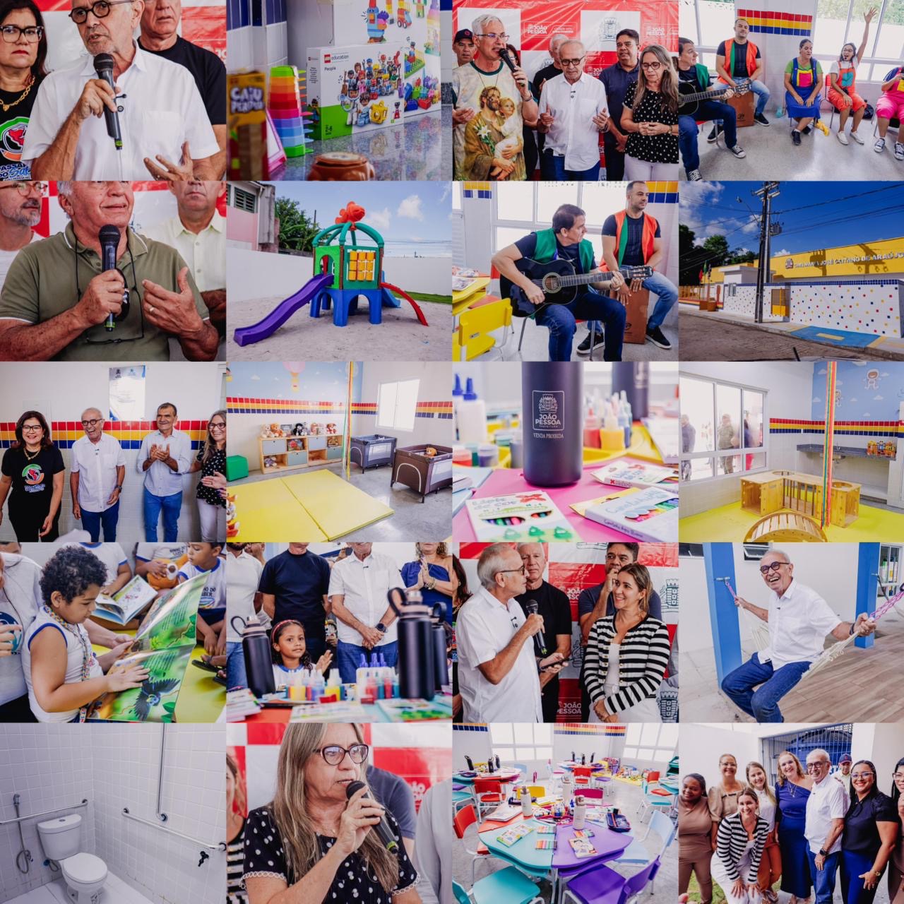 Educação InfantilCícero Lucena entrega novo Ninho do Saber em Gramame, a 59ª unidade de ensino com novo padrão