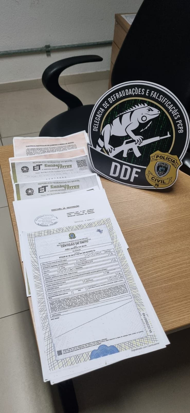 ESTELIONATO: Polícia Civil prende suspeito de vender terrenos com documentos falsos em João Pessoa