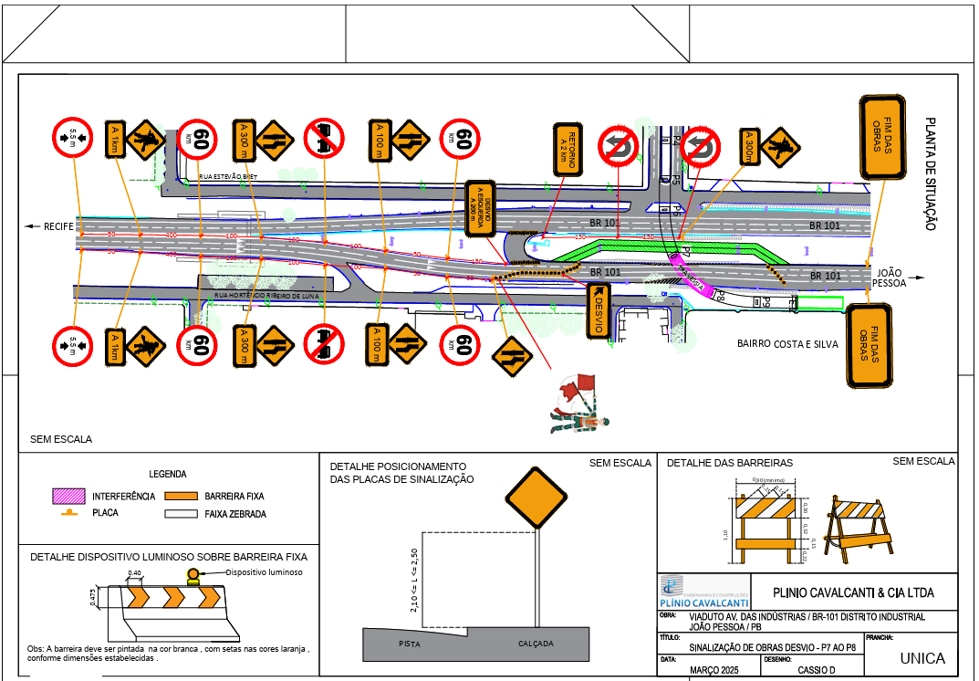 DER-PB inicia remoção de escoramentos no Viaduto do Bairro das Indústrias nesta quinta-feira