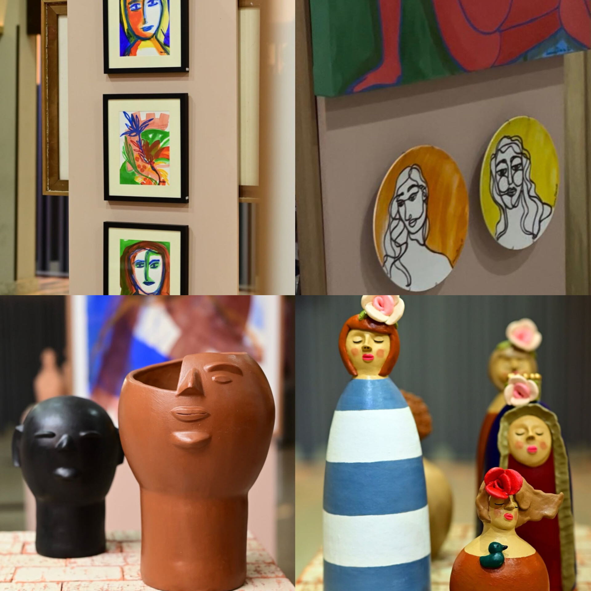 Exposição “8×8 – Mulheres ocupando o território da arte” abre visitação gratuita em João PessoaMostra reúne oito artistas no Espaço Arte Brasil, no Liv Mall, com obras em diferentes linguagens