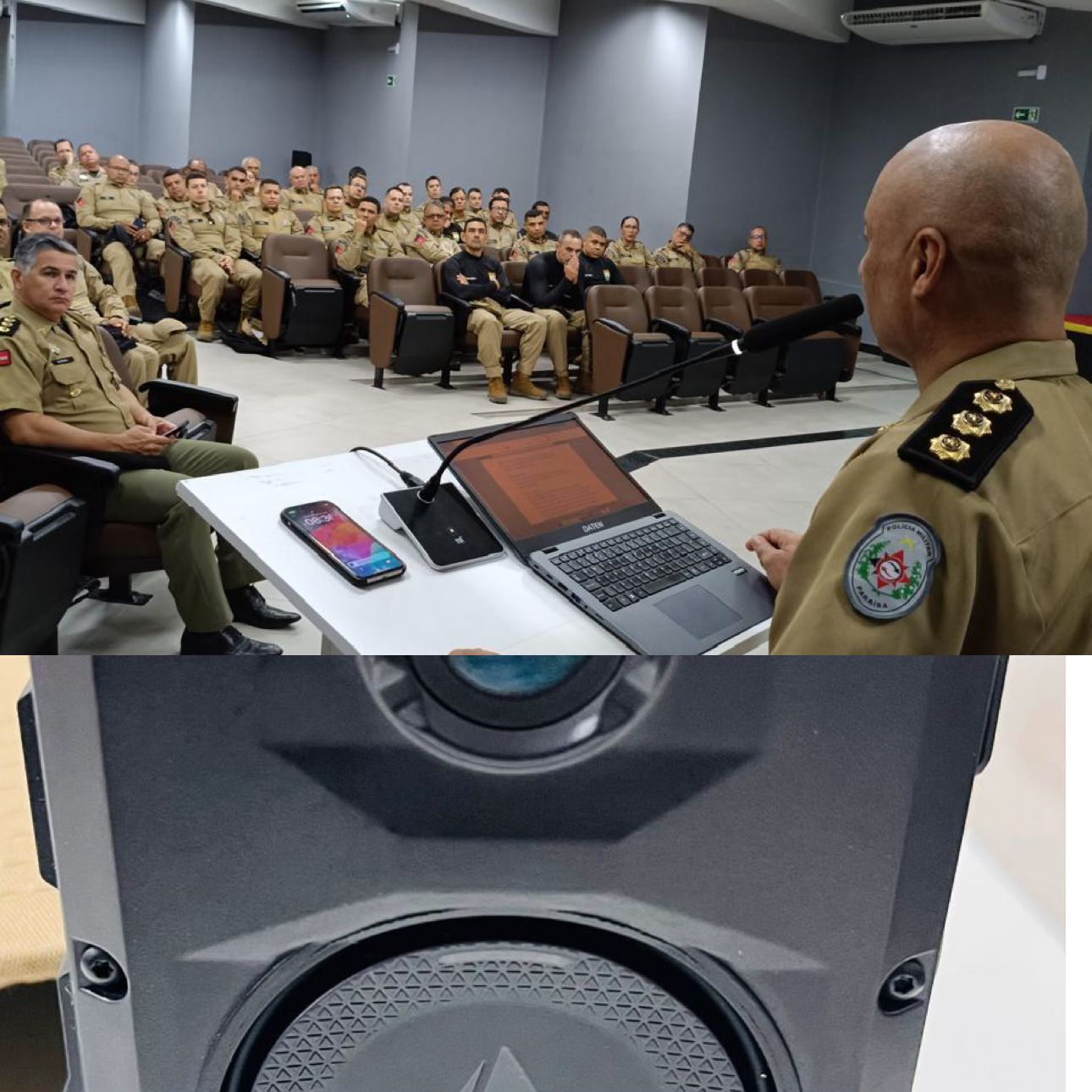 PMPB INICIA CAPACITAÇÃO SOBRE CÂMERAS CORPORAIS PARA POLICIAIS QUE ATUARÃO NO MAIOR SÃO JOÃO DO MUNDO