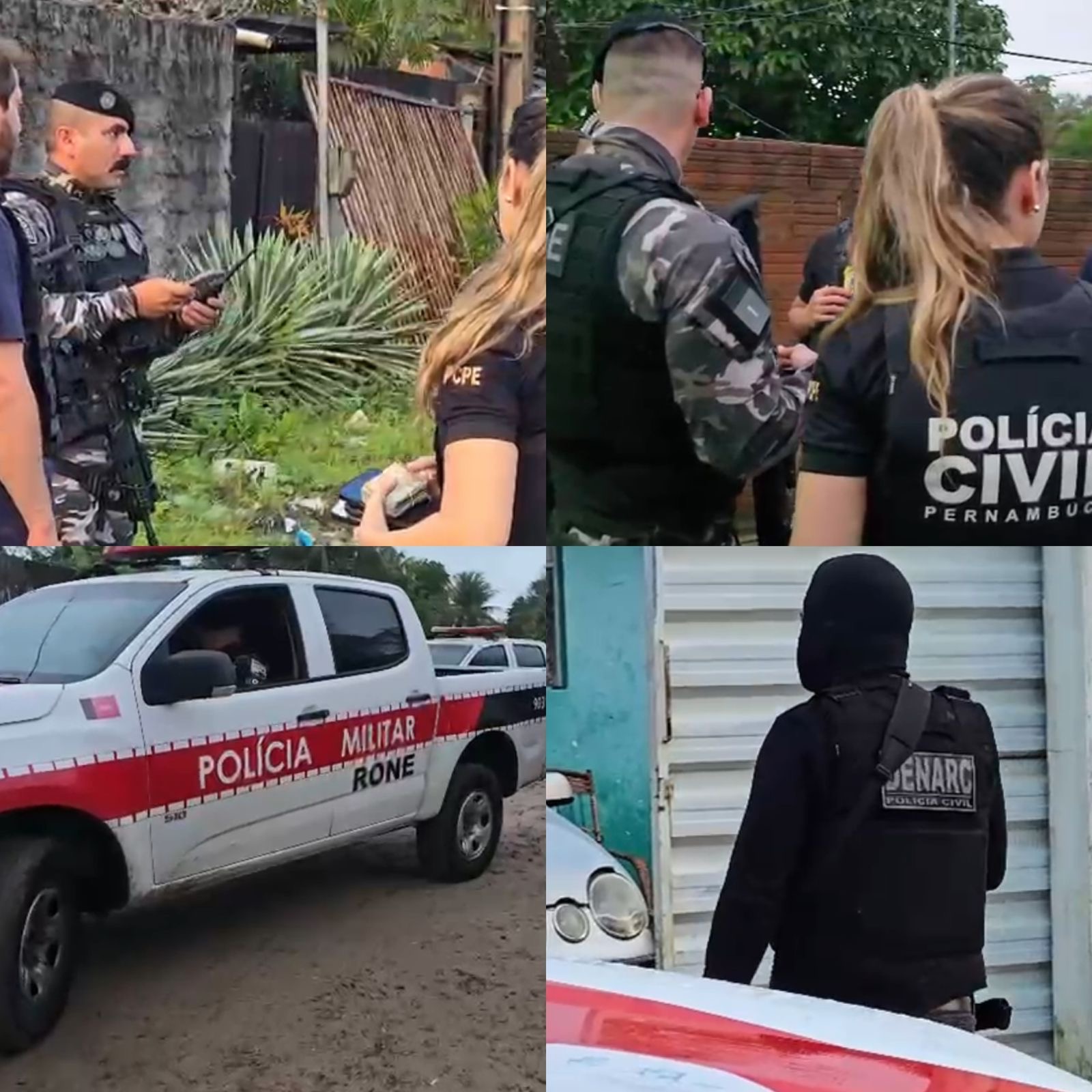 Operação prende acusados de praticar homicídios em Pernambuco e se esconderem na ParaíbaOs presos são apontados como integrantes de uma facção que tem atuação nos dois Estados