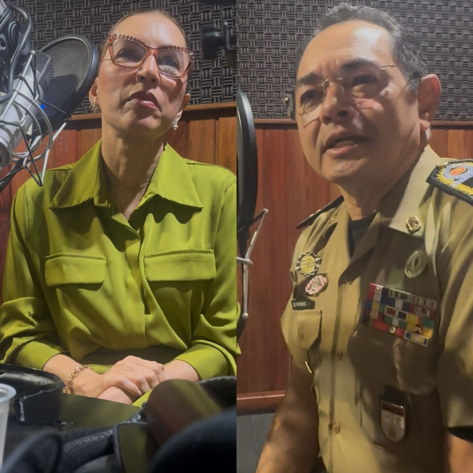 Coronel Ronildo e promotora Adriana França destacam combate ao crime e atuação do Ministério Público no CPAD Notícias