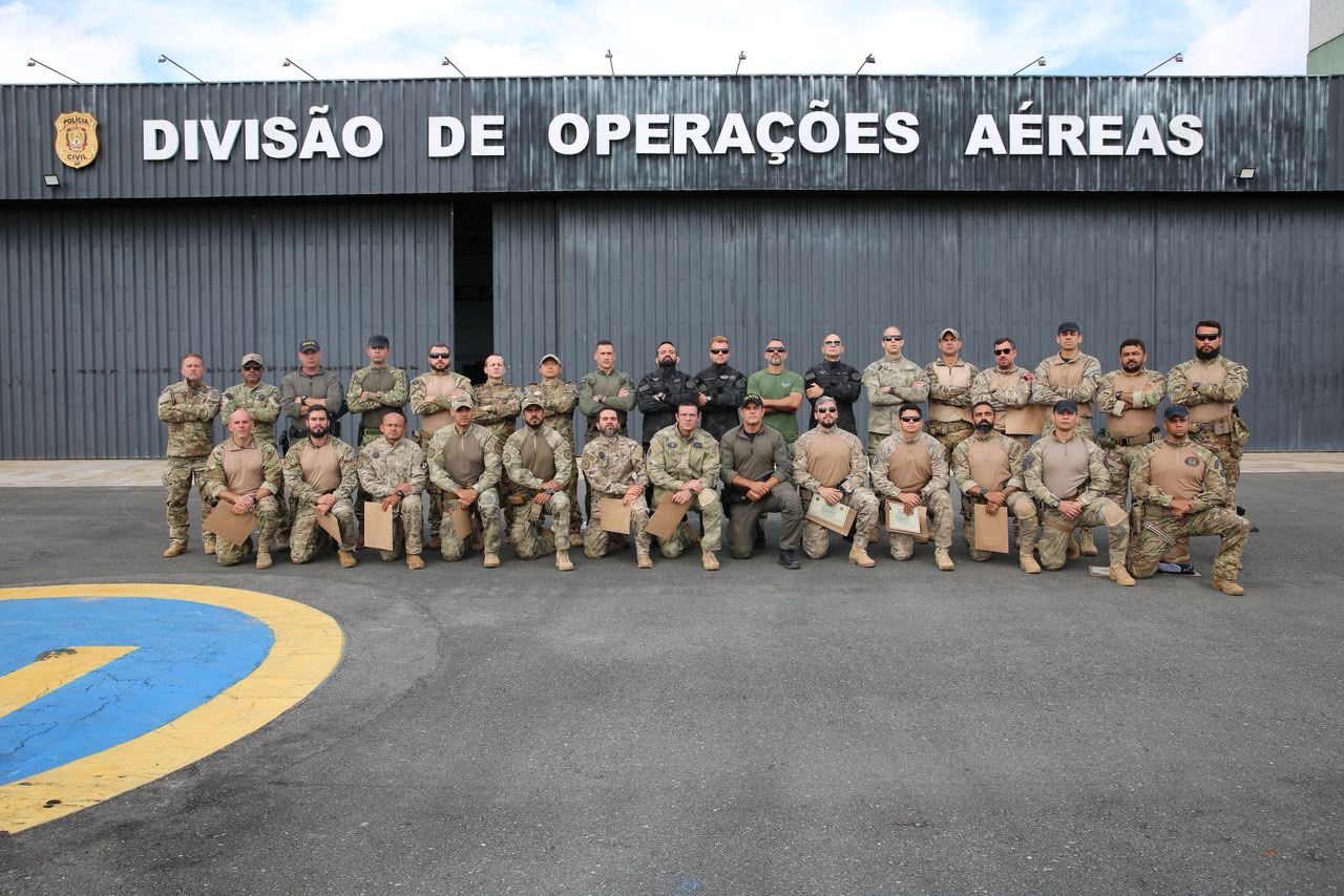 CAPACITAÇÃO: Polícia Civil participa de curso nacional de entradas táticas promovido pela Divisão de Operações Especiais do DF