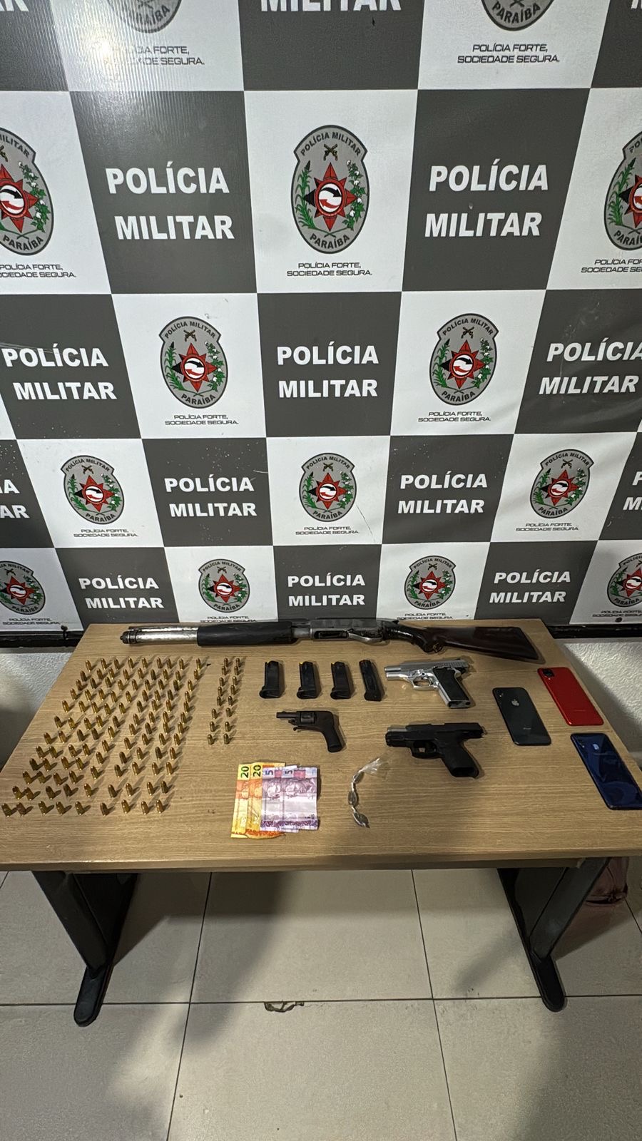 Polícia Militar prende nove suspeitos e apreende seis armas em ações da RONE na Grande João Pessoa
