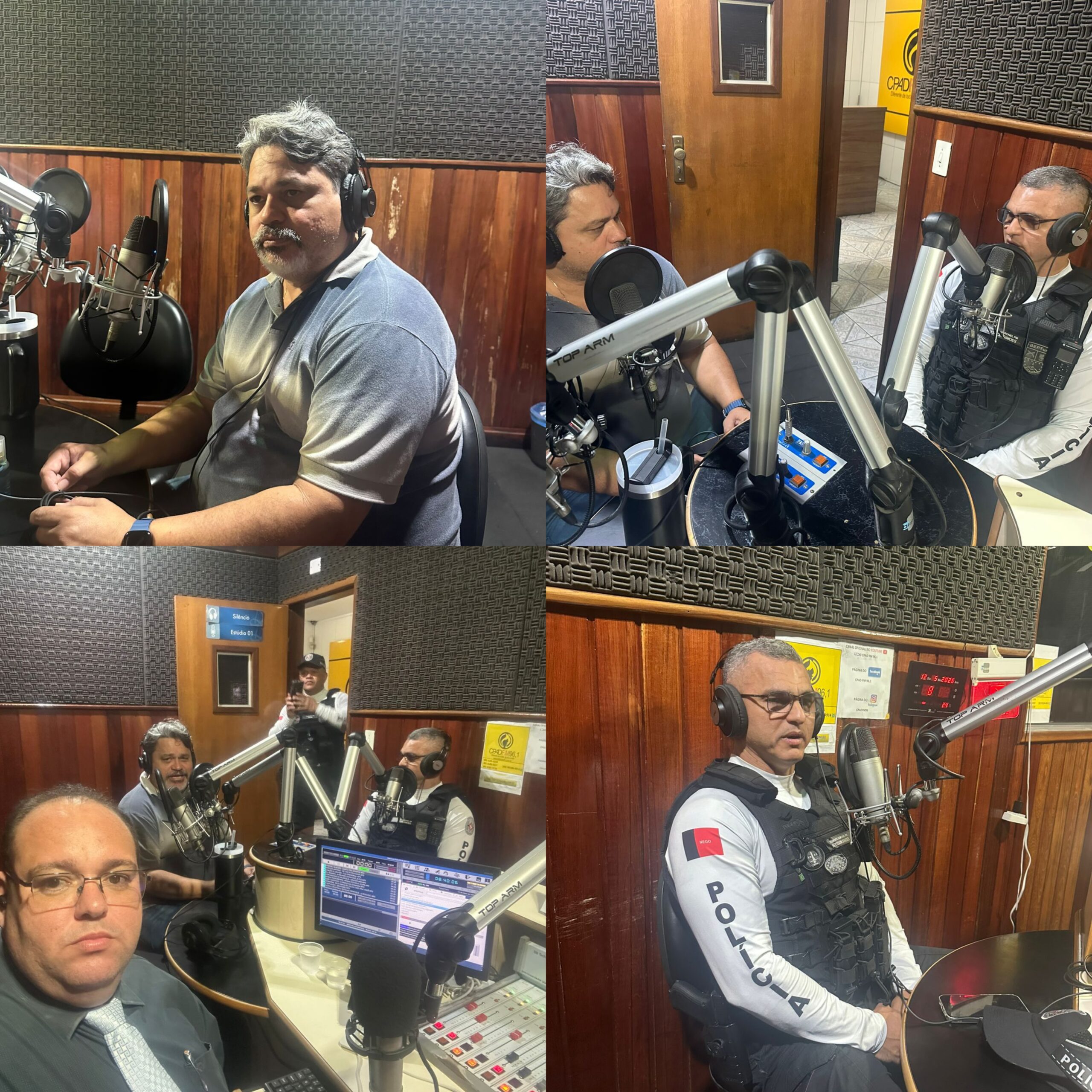 Coronel Alisson Simões Destaca Evolução da Polícia Militar, Resgates em Santa Rita e Orientações de Segurança em Entrevista à CPAD FM