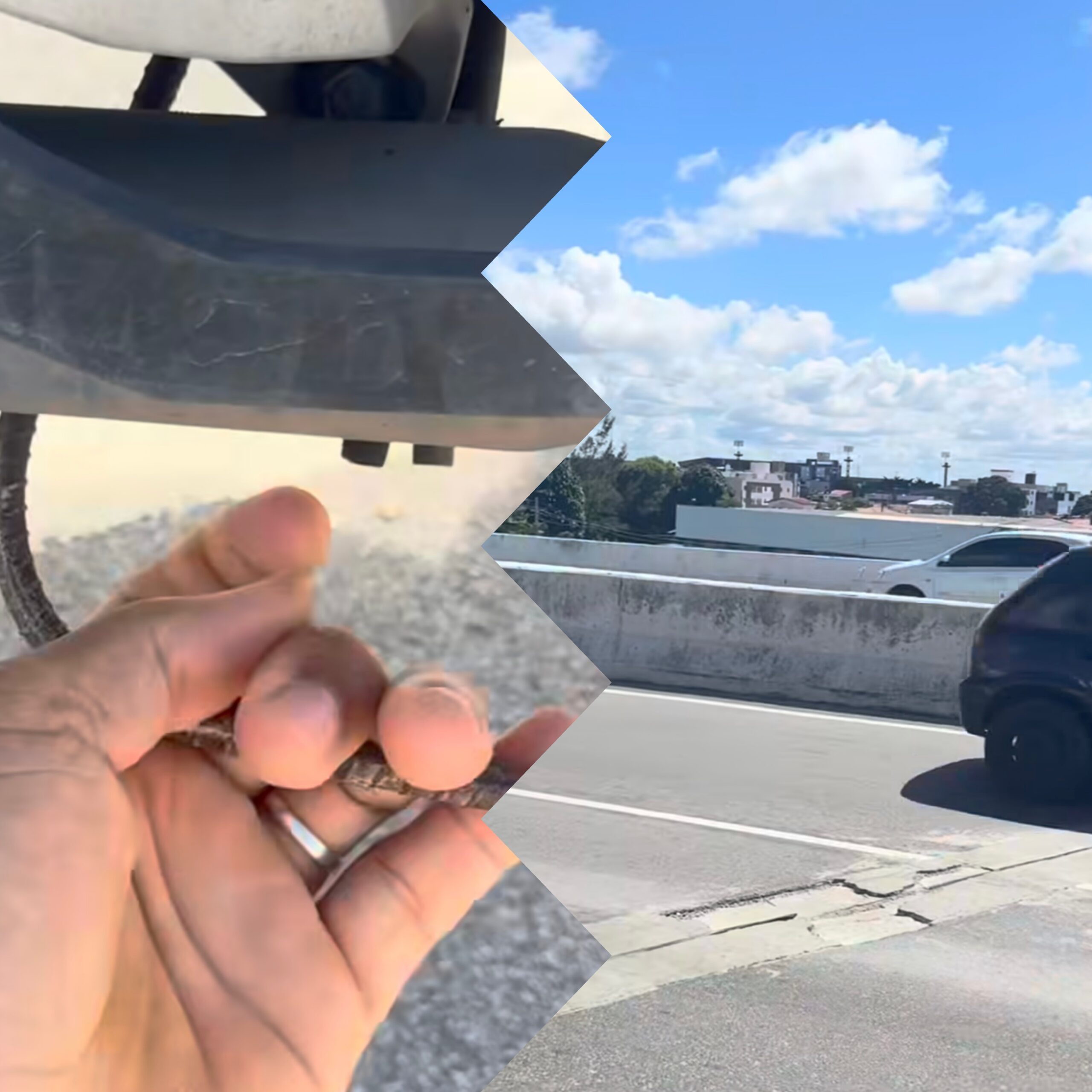 Viaduto novo, problema velho: obra milionária já apresenta sinais de desgaste em João Pessoa