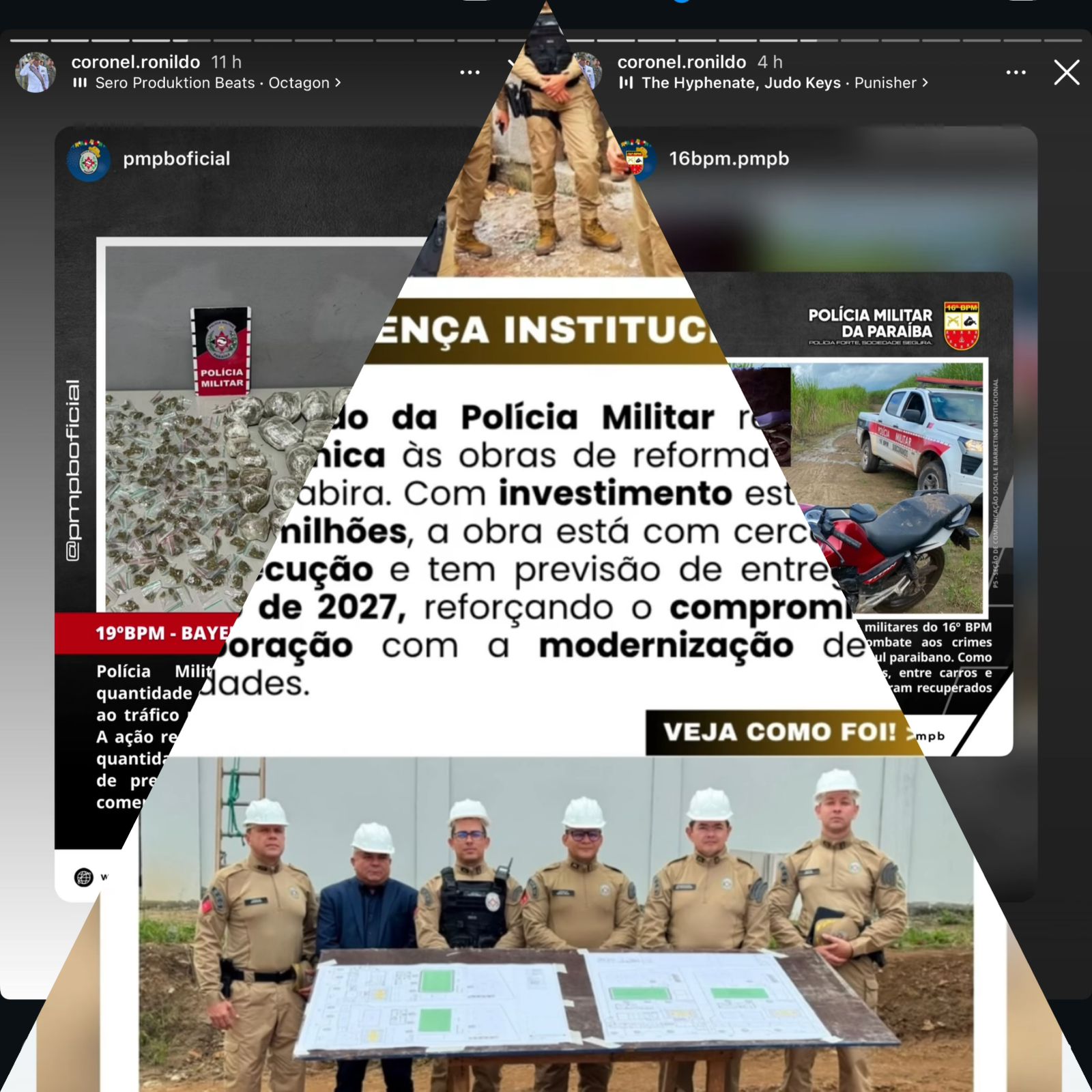 GIRO POLICIAL: DROGAS APREENDIDAS, VEÍCULOS RECUPERADOS E REFORMA MILIONÁRIA MARCAM AÇÕES DA PMPB NA PARAÍBA