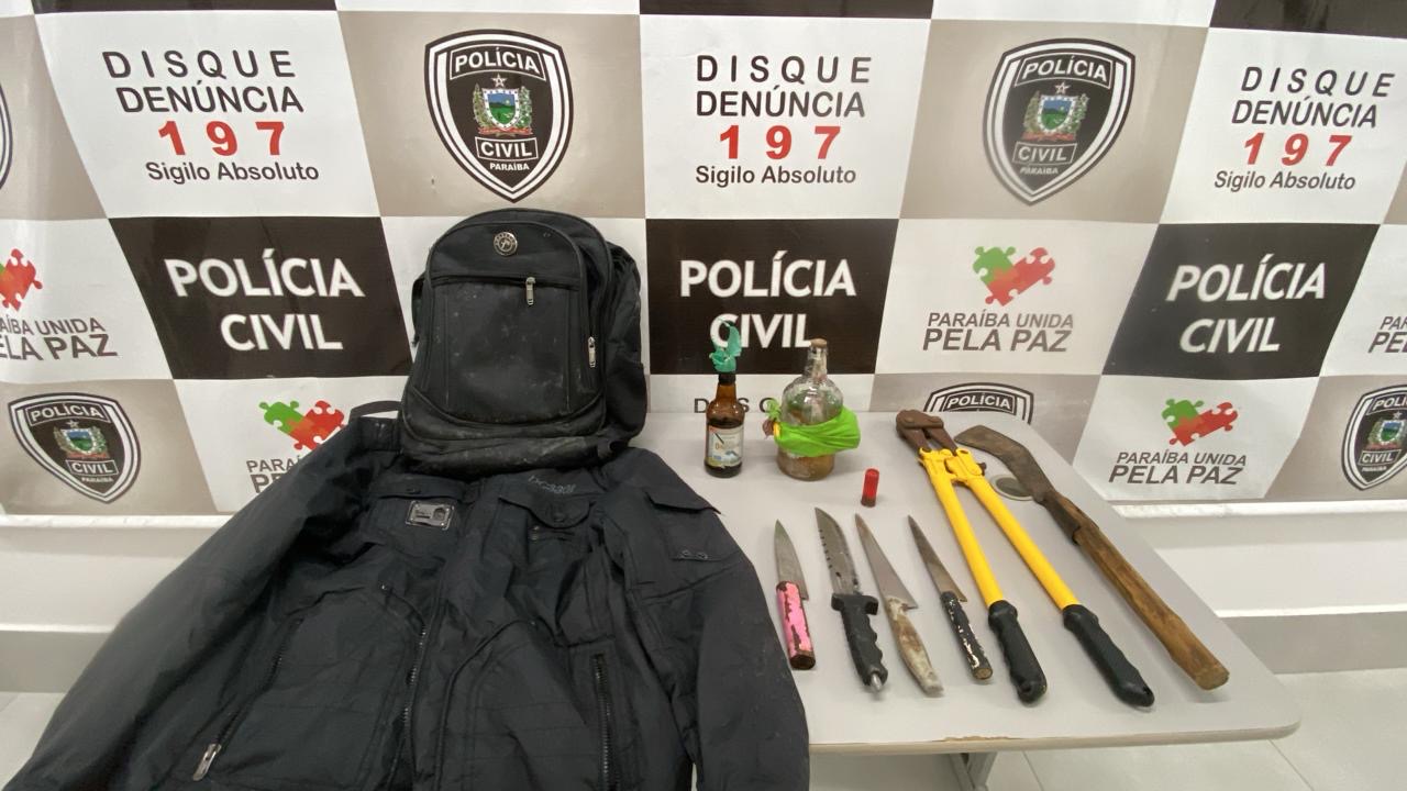 EM ITATUBA: Polícia Civil prende quatro pessoas e apreende “coquetéis molotov” durante investigação de roubo