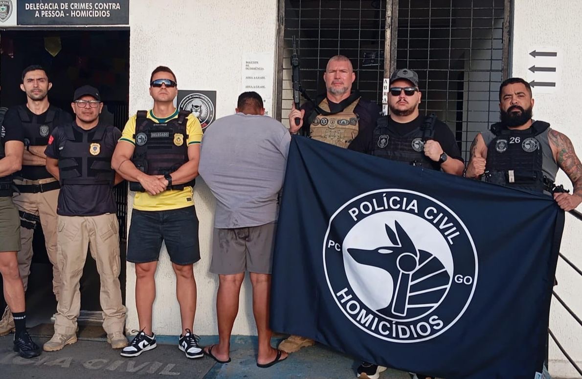 DCCPES: Polícia Civil prende em João Pessoa investigado por homicídio ocorrido em Goiás
