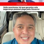 Efraim critica lei que garante segurança a ex-governadores e reacende debate sobre uso de recursos públicos na Paraíba