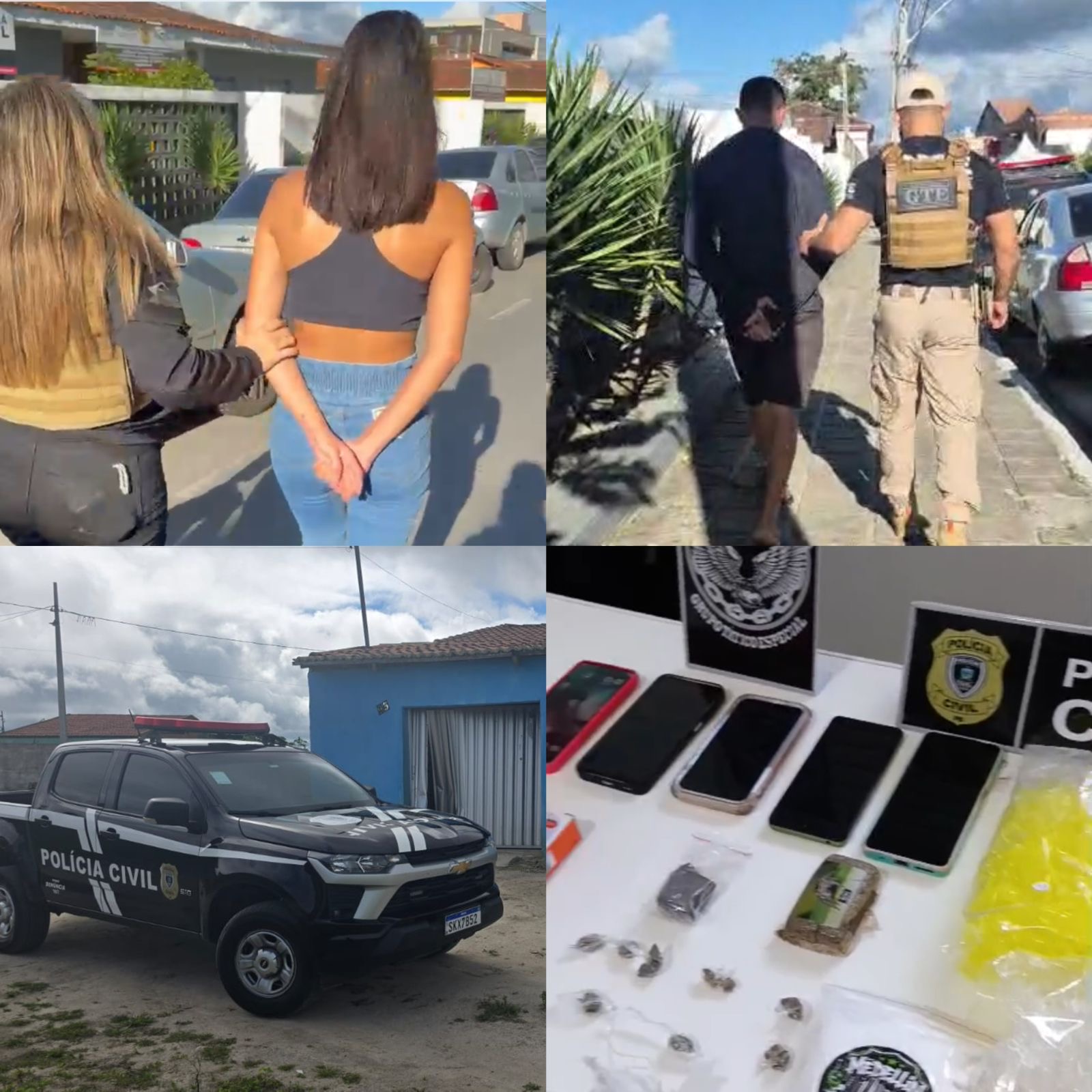 EM AREIAL: Polícia Civil deflagra operação contra o tráfico de drogas