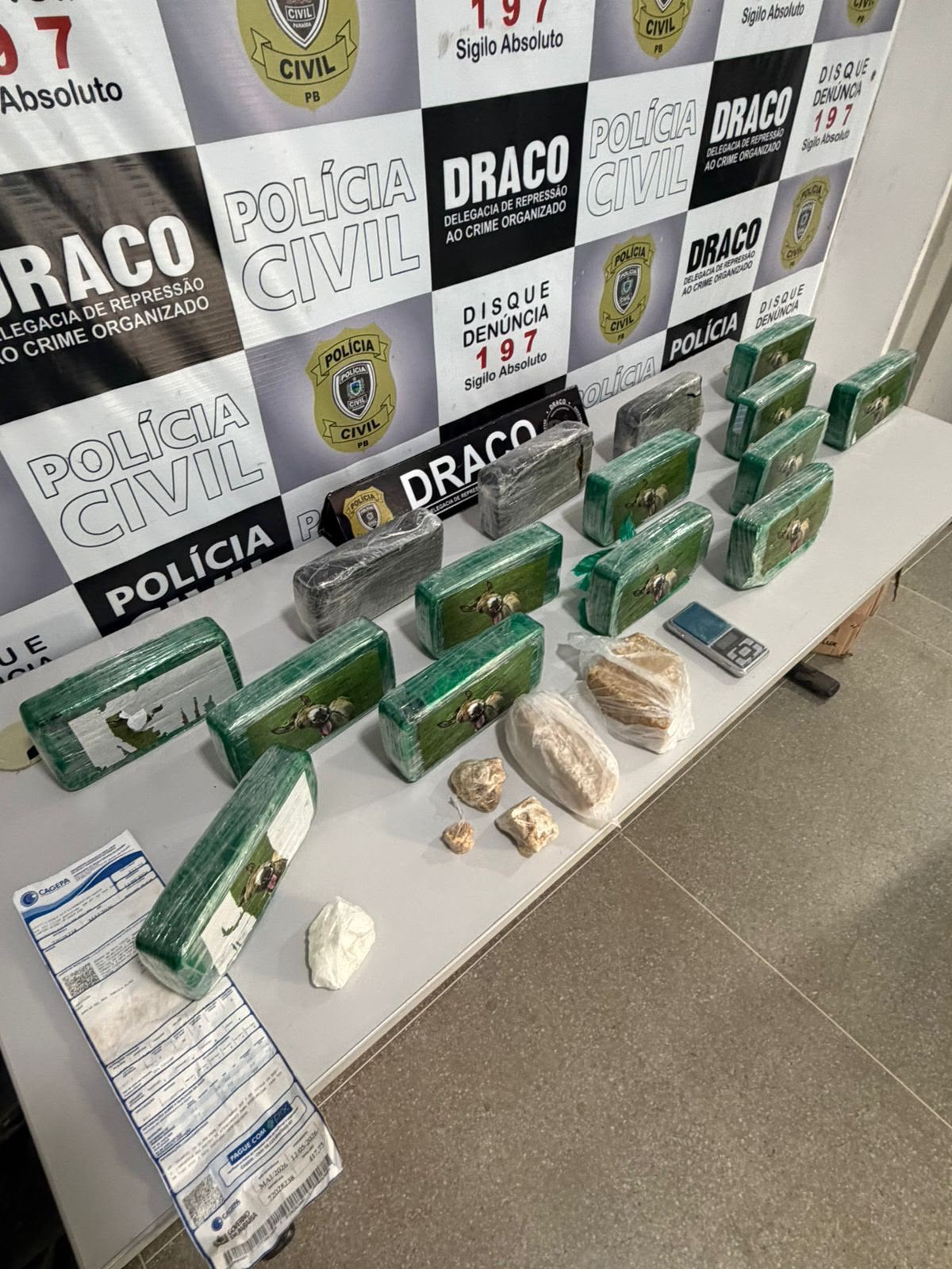DRACO: Polícia Civil apreende grande quantidade de drogas que seriam vendidas no Maior São João do Mundo