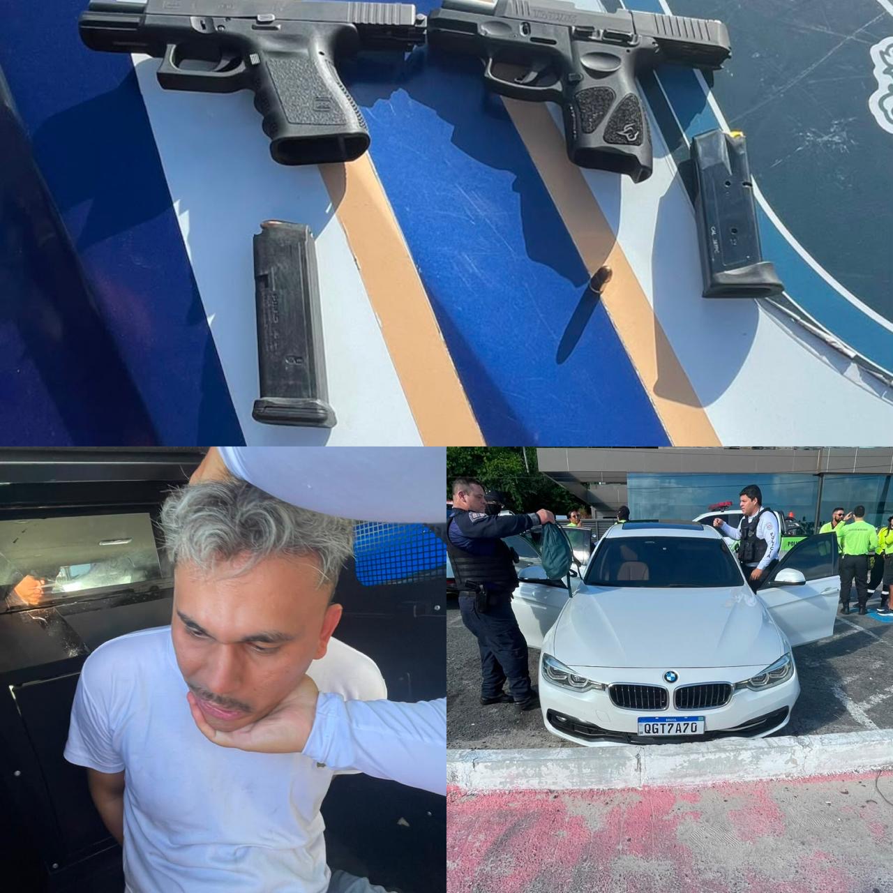 AÇÃO INTEGRADA GARANTE PRISÃO DE INDIVÍDUO ARMADO NO CABO BRANCO