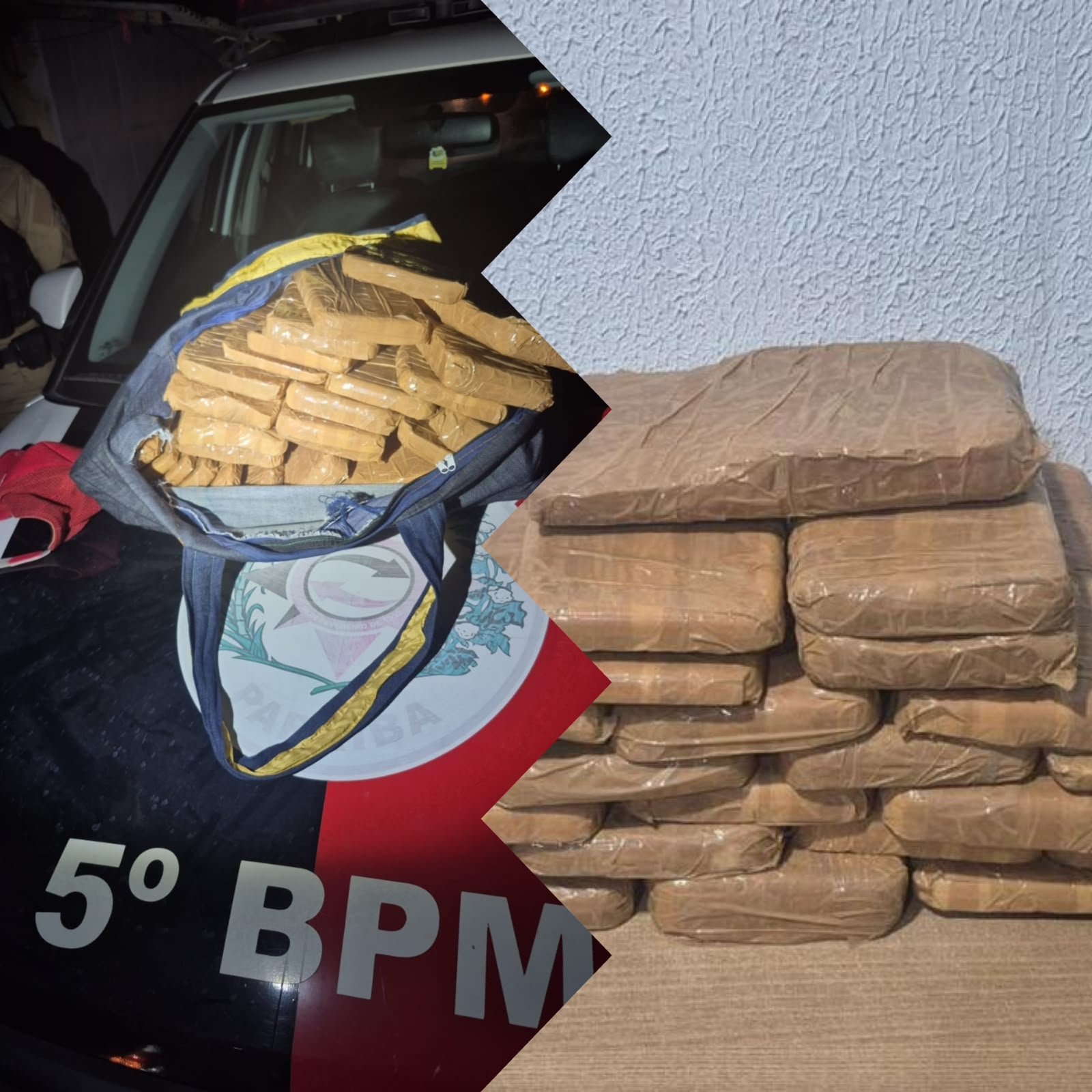 SUSPEITOS ATIRAM CONTRA POLICIAIS MILITARES DURANTE ACOMPANHAMENTO TÁTICO; UM É PRESO E 28 KG DE CRACK SÃO APREENDIDOS EM JOÃO PESSOA