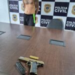 OPERAÇÃO MANDACARU: Polícia Civil cumpre mandados contra investigado por homicídios e apreende arma de uso restrito