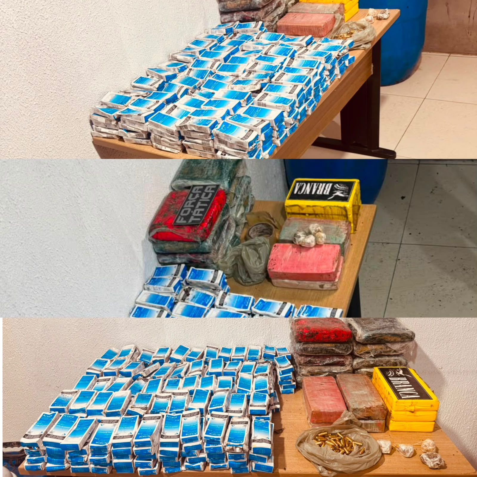 Força Tática do 5º BPM apreende drogas avaliadas em mais de R$ 500 mil e reforça combate ao tráfico em João Pessoa