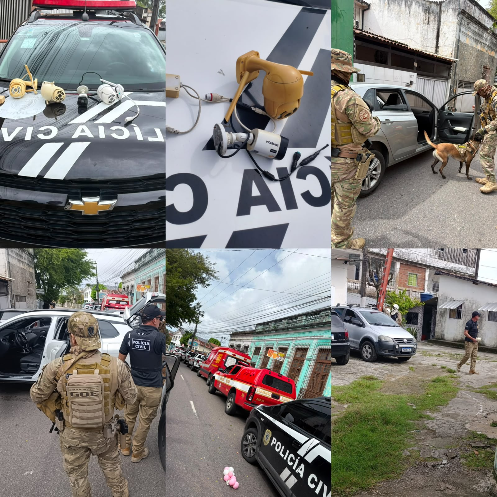 OPERAÇÃO PARAÍBA MAIS SEGURA: Forças de Segurança intensificam ações nas Trincheiras e retiram câmeras utilizadas pelo crime organizado em João Pessoa