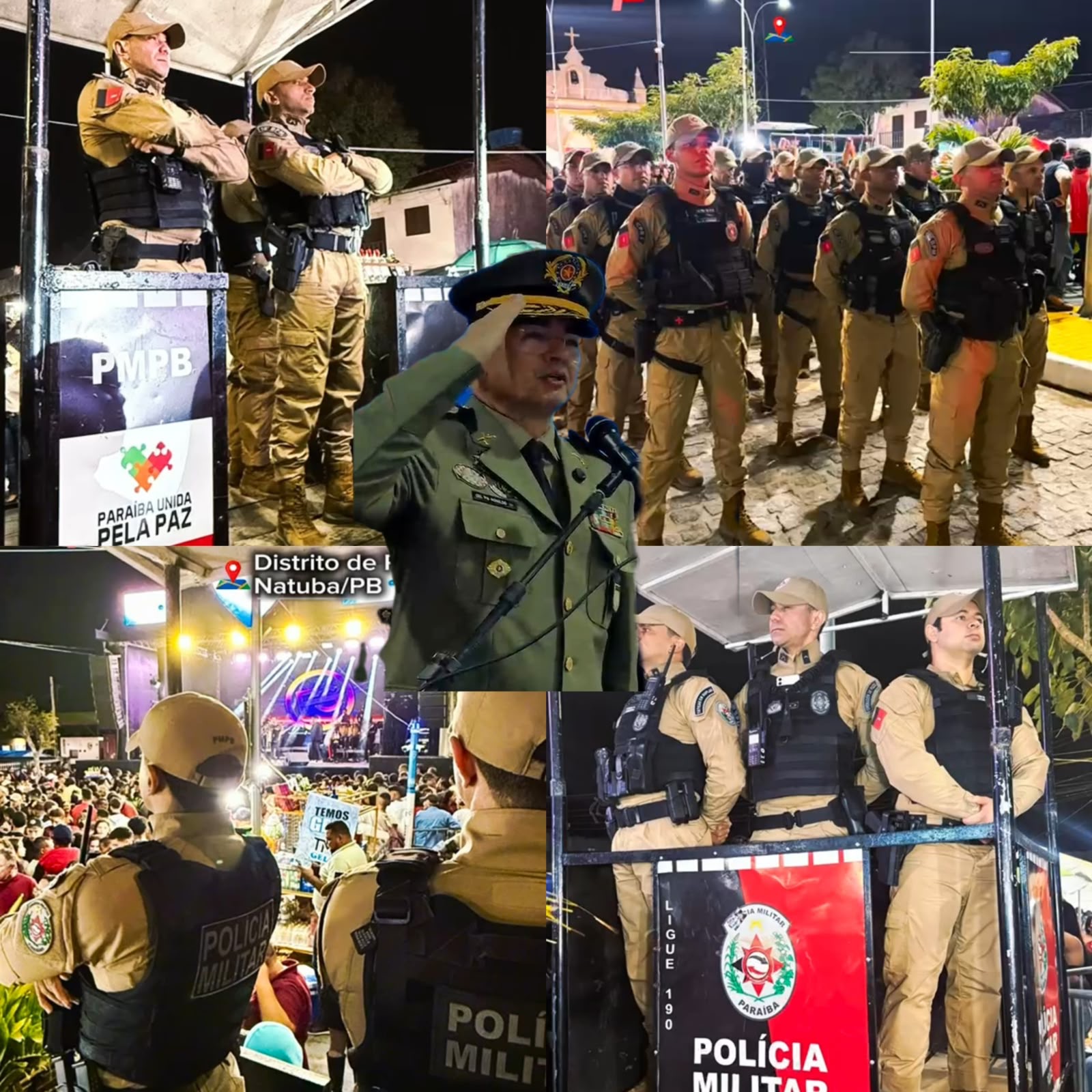 18º BPM reforça segurança durante a 7ª Festa do Frio em Natuba