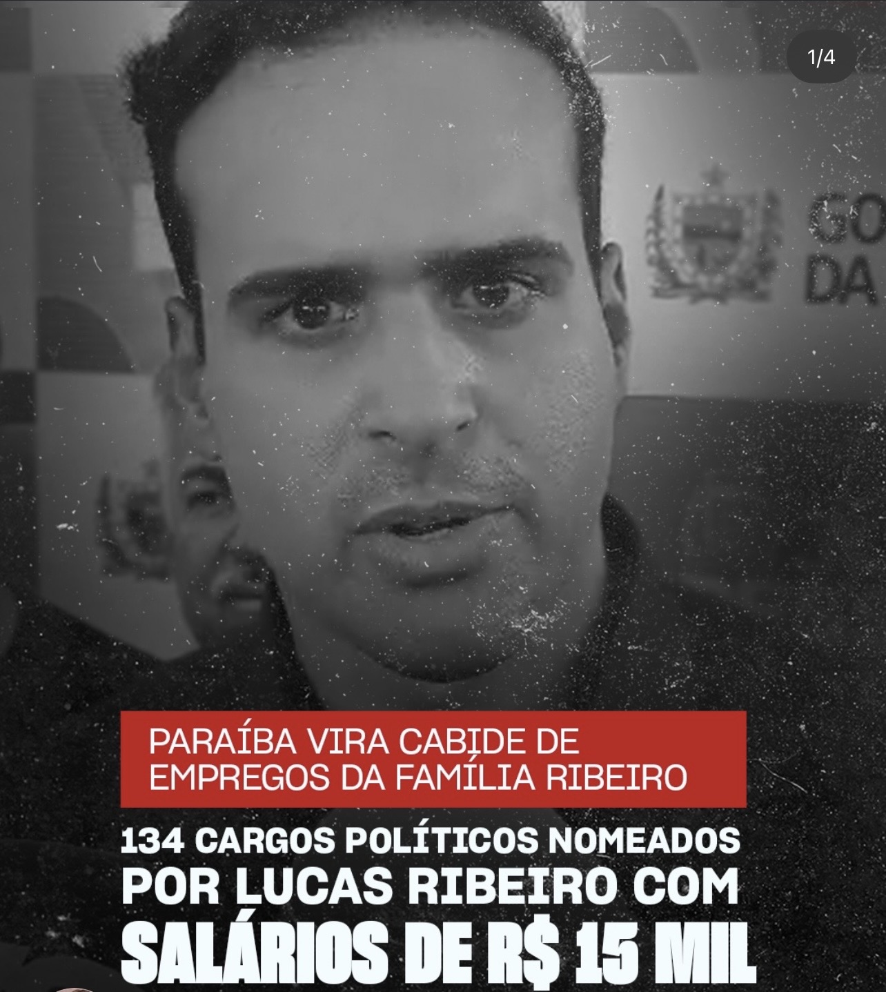 Cícero Lucena levanta pauta sobre supostos 134 cargos com salários de até R$ 15 mil ligados à família Ribeiro durante debate na TV Arapuan