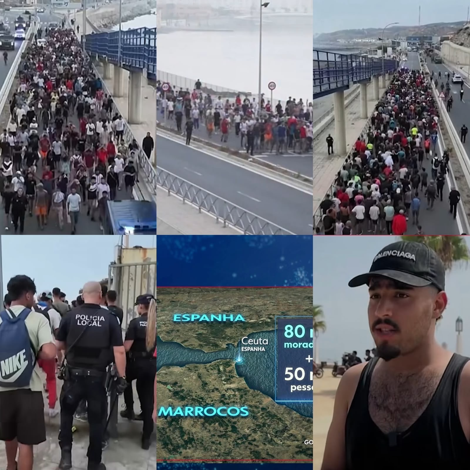ESPANHA REFORÇA FRONTEIRAS E DEVOLVE MILHARES DE IMIGRANTES APÓS CRISE EM CEUTA