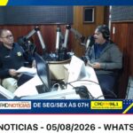 Inspetor Quirino apresenta na CPAD FM panorama da redução de acidentes nas rodovias federais da Paraíba e alerta para alto número de vítimas em hospitais