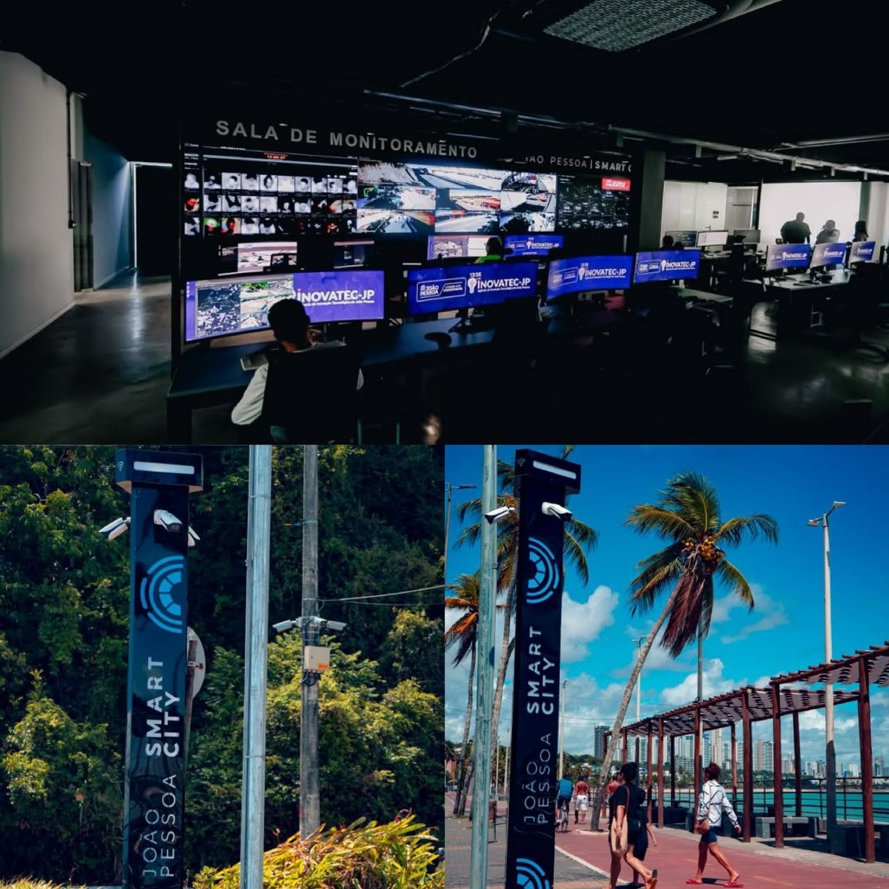 Monitoramento 24hSemusb disponibiliza imagens de câmeras da Smart City à Polícia Civil para elucidar crime no Cabo Branco