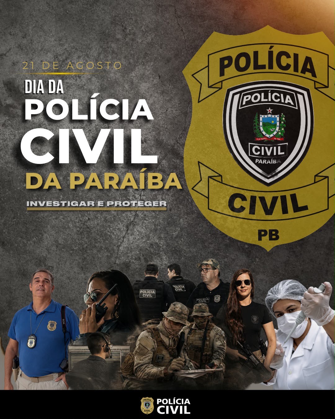 POLÍCIA CIVIL DA PARAÍBA: 45 ANOS DE HISTÓRIA, INVESTIGAÇÃO E COMPROMISSO