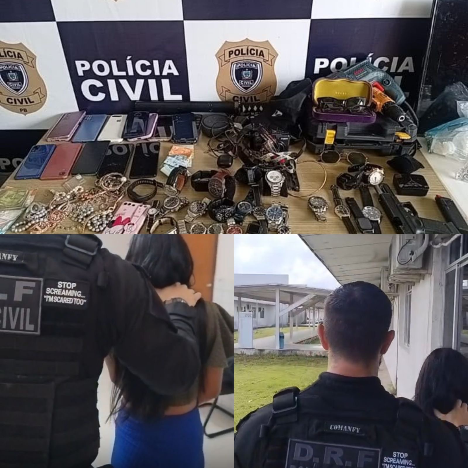 EM JOÃO PESSOA: Polícia Civil prende mulher integrante de associação criminosa responsável por assaltos a residências