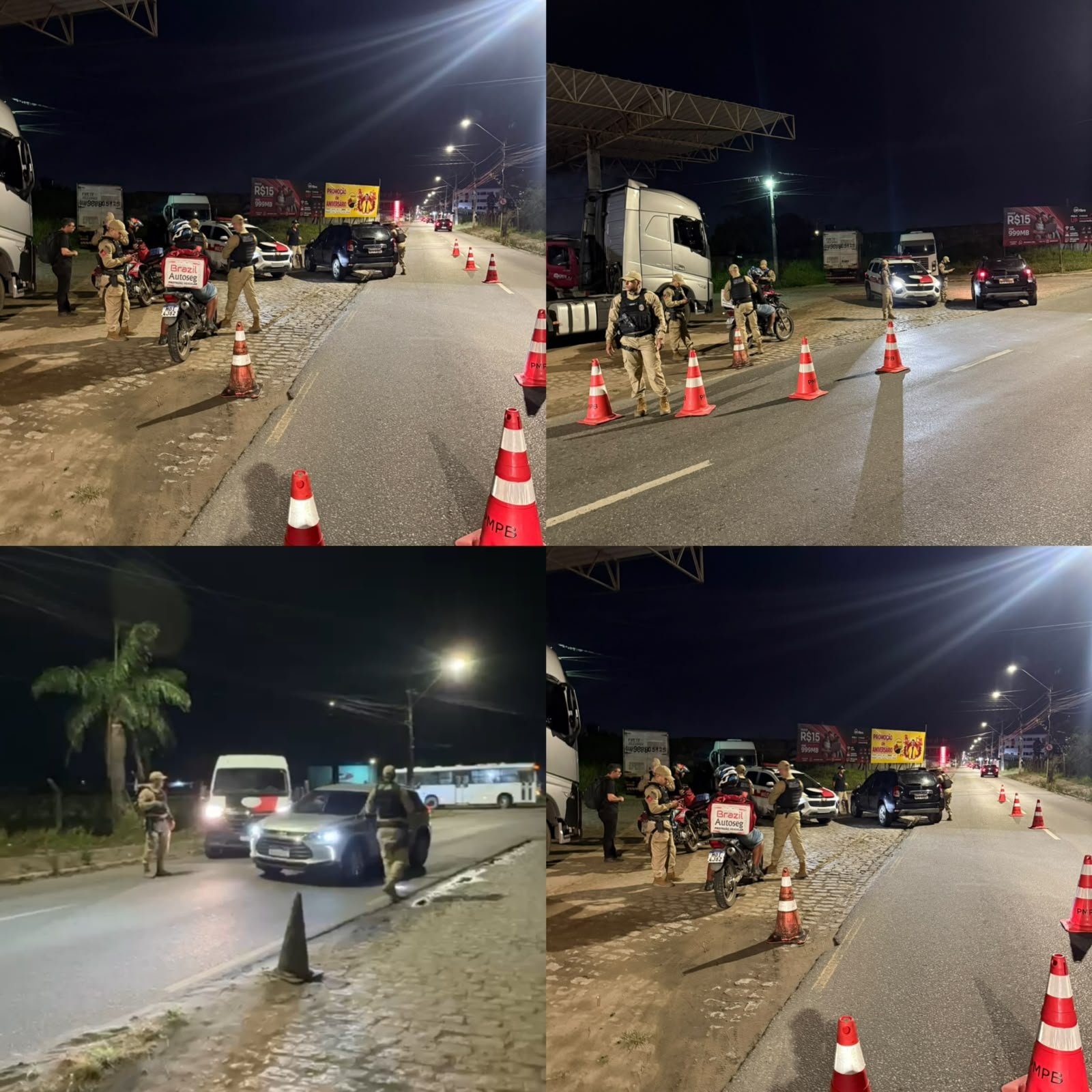 🚨 CHECKPOINT NA ENTRADA DE TIBIRI: POLÍCIA MILITAR NAS RUAS E MAIS SEGURANÇA PARA A POPULAÇÃO 🚨