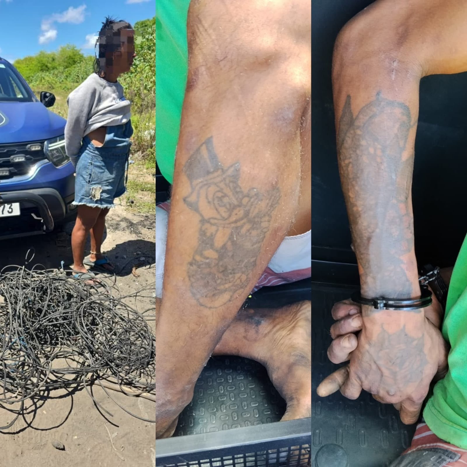 Segurança UrbanaGuarda Civil Metropolitana prende casal suspeito de furto de cabos e fios no bairro dos Bancários