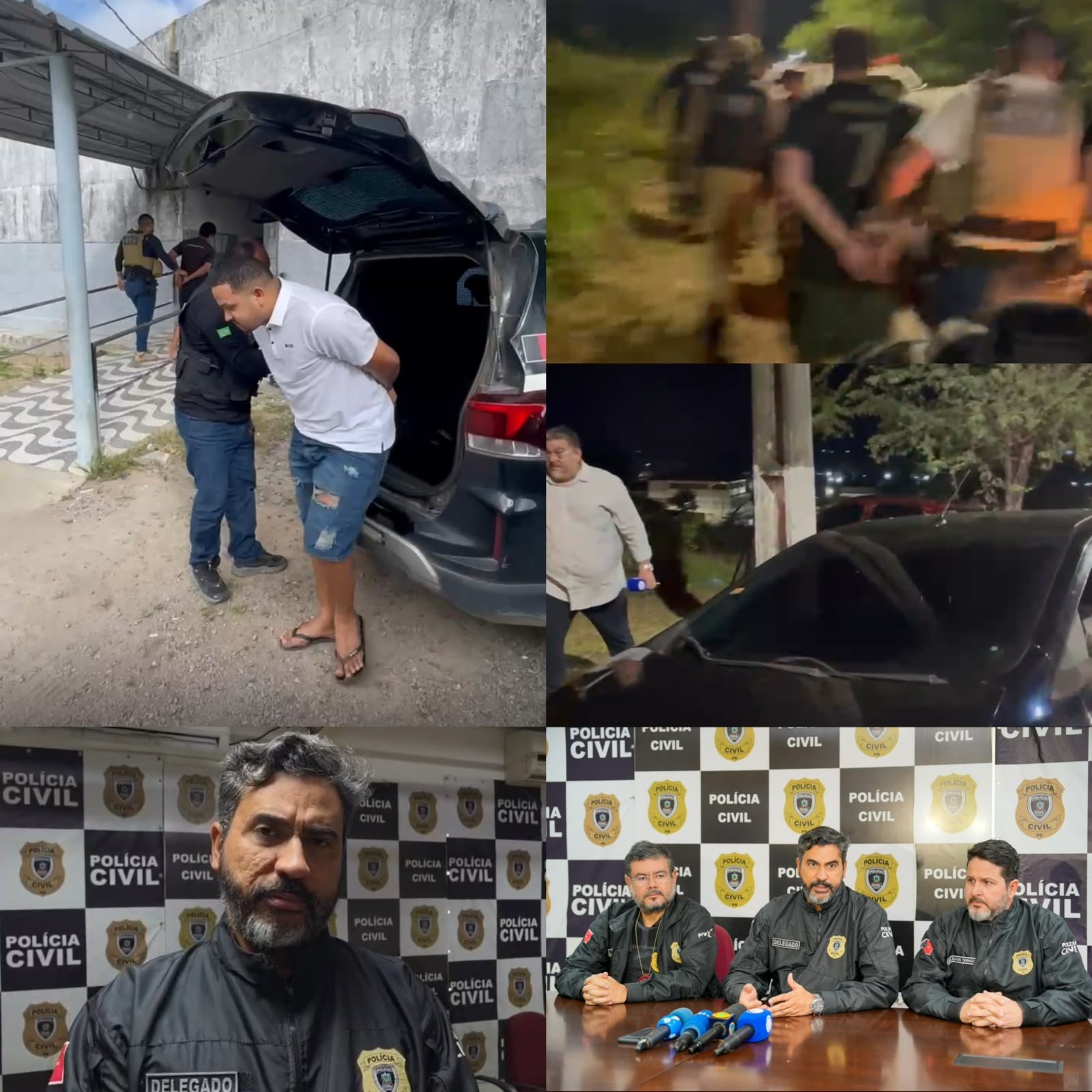 OPERAÇÃO VICTORIAM: Polícia Civil prende investigado por homicídio em Mari e captura segundo foragido da Justiça