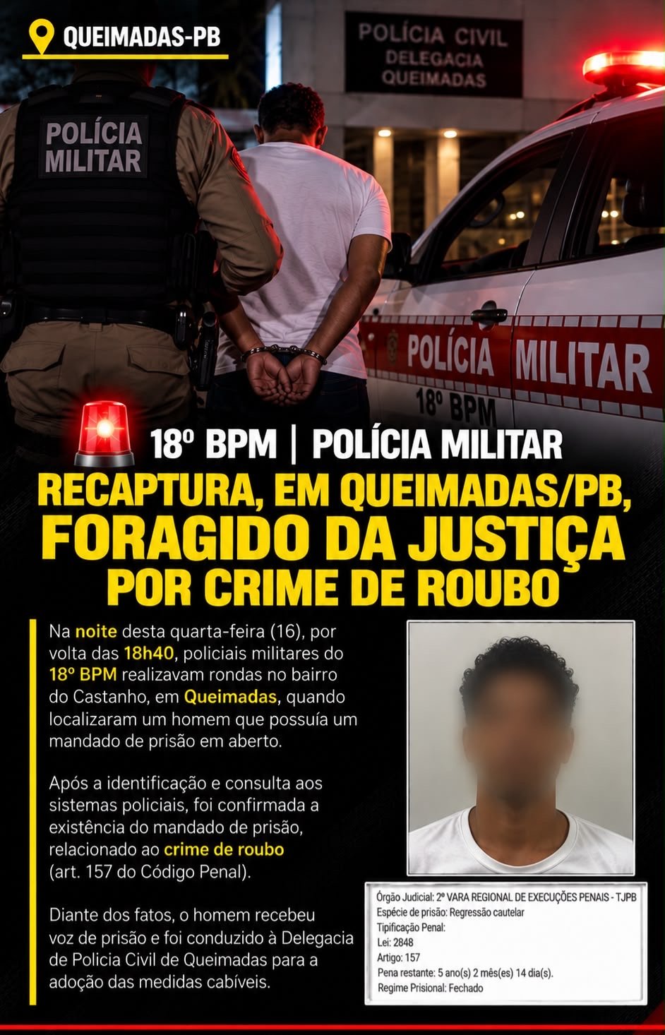 🚨 CAVEIRÃO DA NOTÍCIA | SEGURANÇA PÚBLICA É INTEGRAÇÃO, PRESENÇA E RESULTADO!