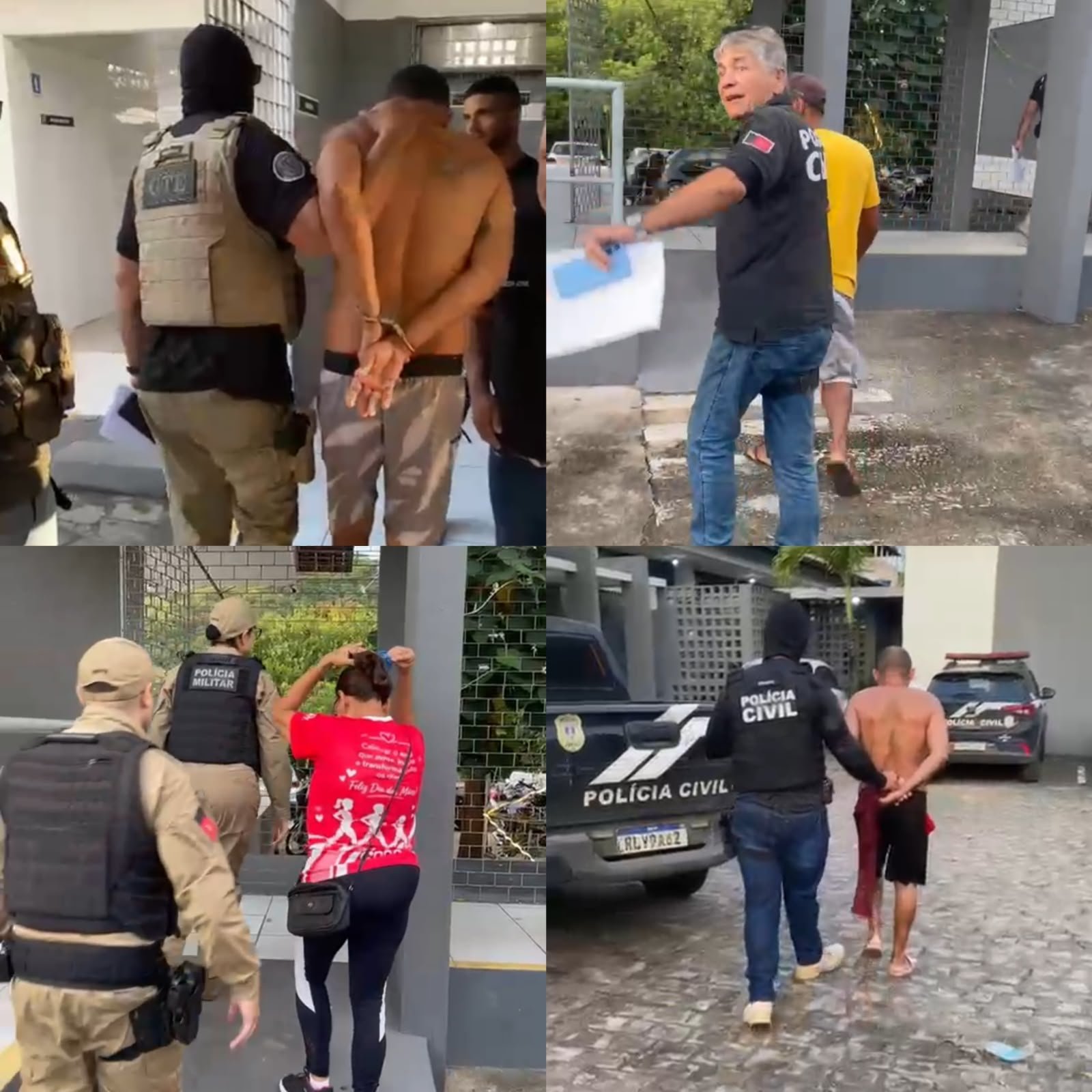 OPERAÇÃO CERCO FECHADO: Forças de segurança prendem seis investigados e apreendem armas e drogas no Brejo paraibano