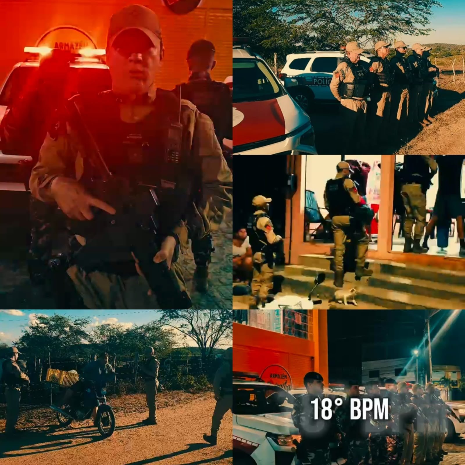 🚨 18º BPM | OPERAÇÃO PARAÍBA MAIS SEGURA 🚨
