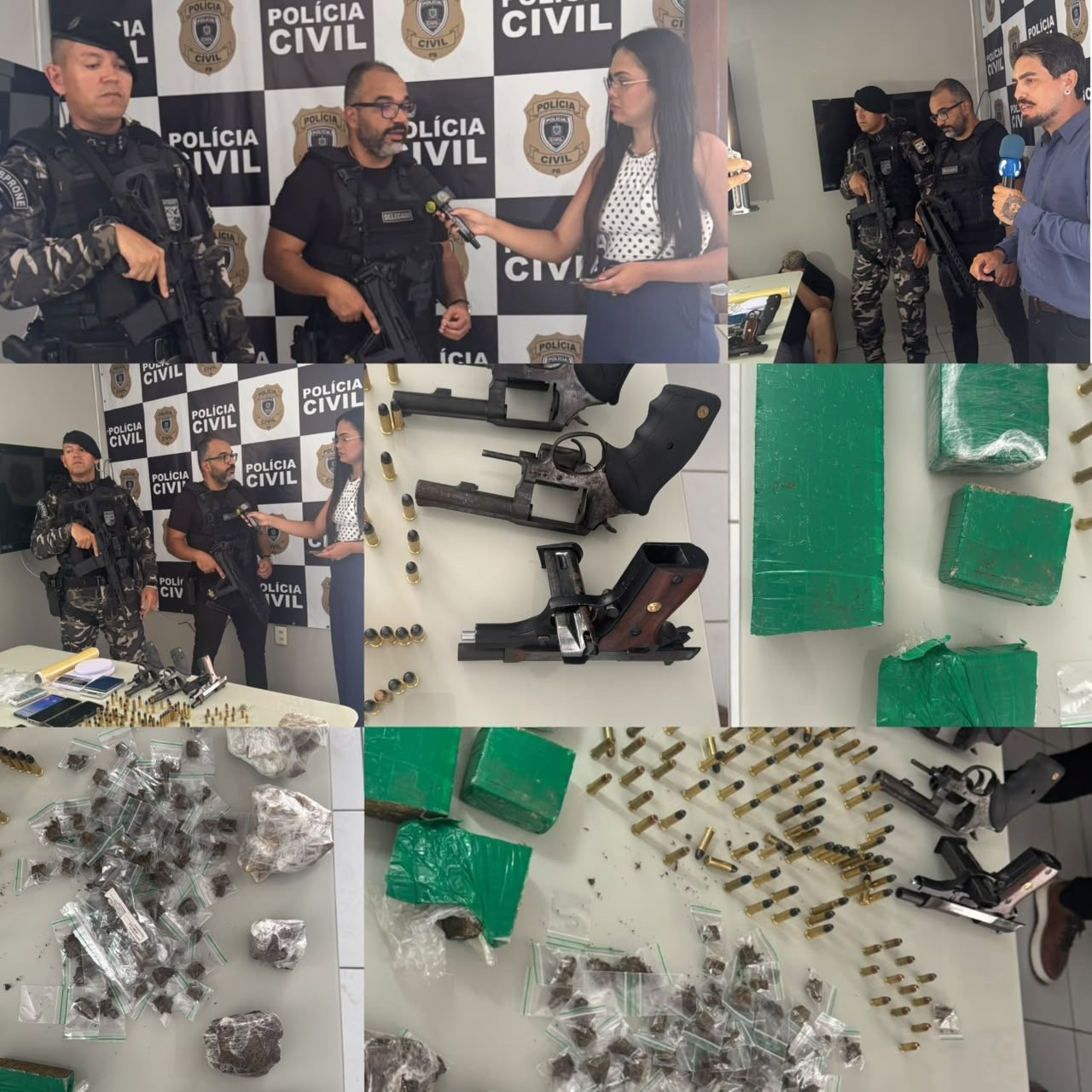 🚨 OPERAÇÃO PORTA FECHADA: POLÍCIA CIVIL PRENDE QUATRO INVESTIGADOS, APREENDE ARMAS E DESARTICULA AÇÃO CRIMINOSA EM SANTA RITA