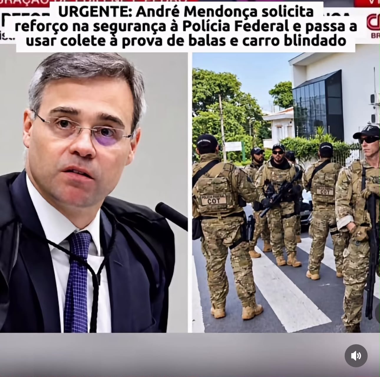 PF reforça segurança do ministro André Mendonça e de familiares em meio à tensão envolvendo o caso Banco Master