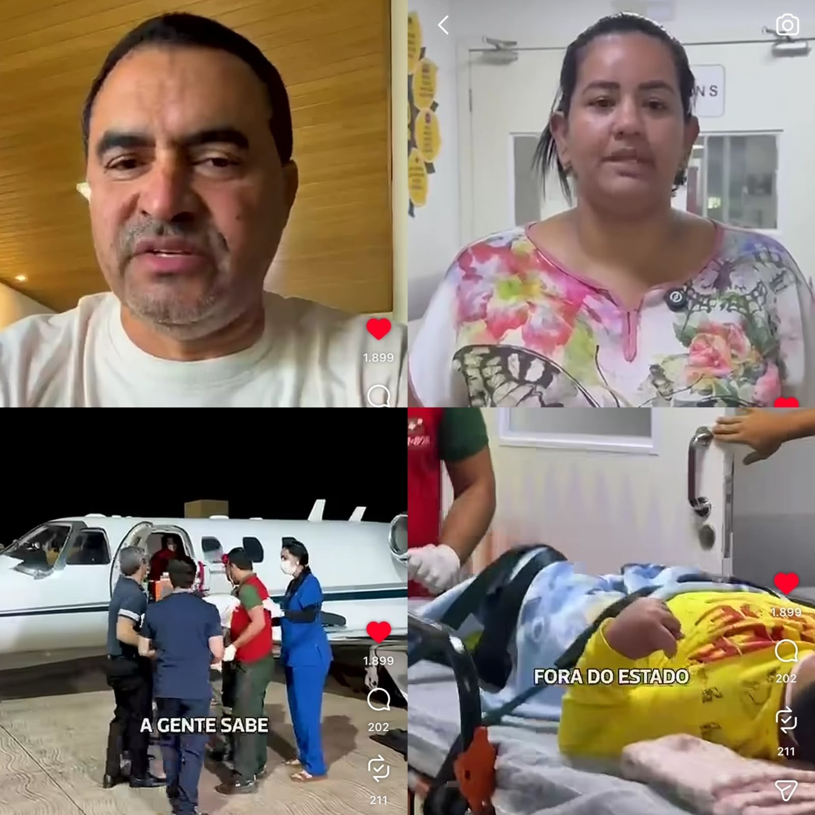 CASO KAUAN: APÓS DIAS DE ANGÚSTIA, MENINO É TRANSFERIDO EM UTI AÉREA PARA SÃO PAULO
