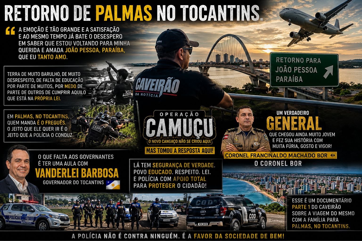 RETORNO DE PALMAS: UMA VIAGEM QUE DEIXA SAUDADE, ADMIRAÇÃO E MUITAS REFLEXÕES
