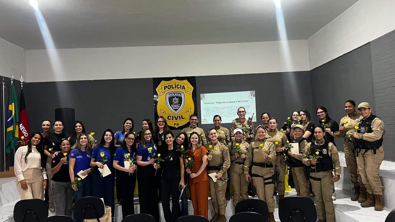 SETEMBRO AMARELO: Instituto de Polícia Científica realiza ação voltada às mulheres da segurança pública