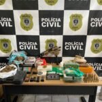 EM GUARABIRA: Polícia Civil desarticula depósito de drogas e munições no bairro do Rosário