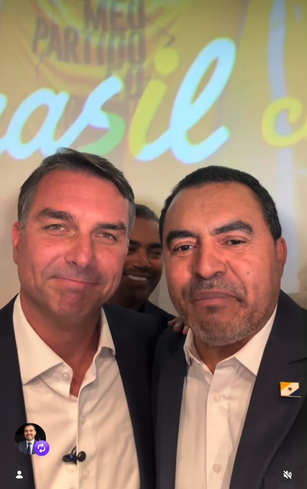 Emerson Medeiros destaca apoio de Wanderlei Barbosa a Flávio Bolsonaro e aponta força política do governador do Tocantins