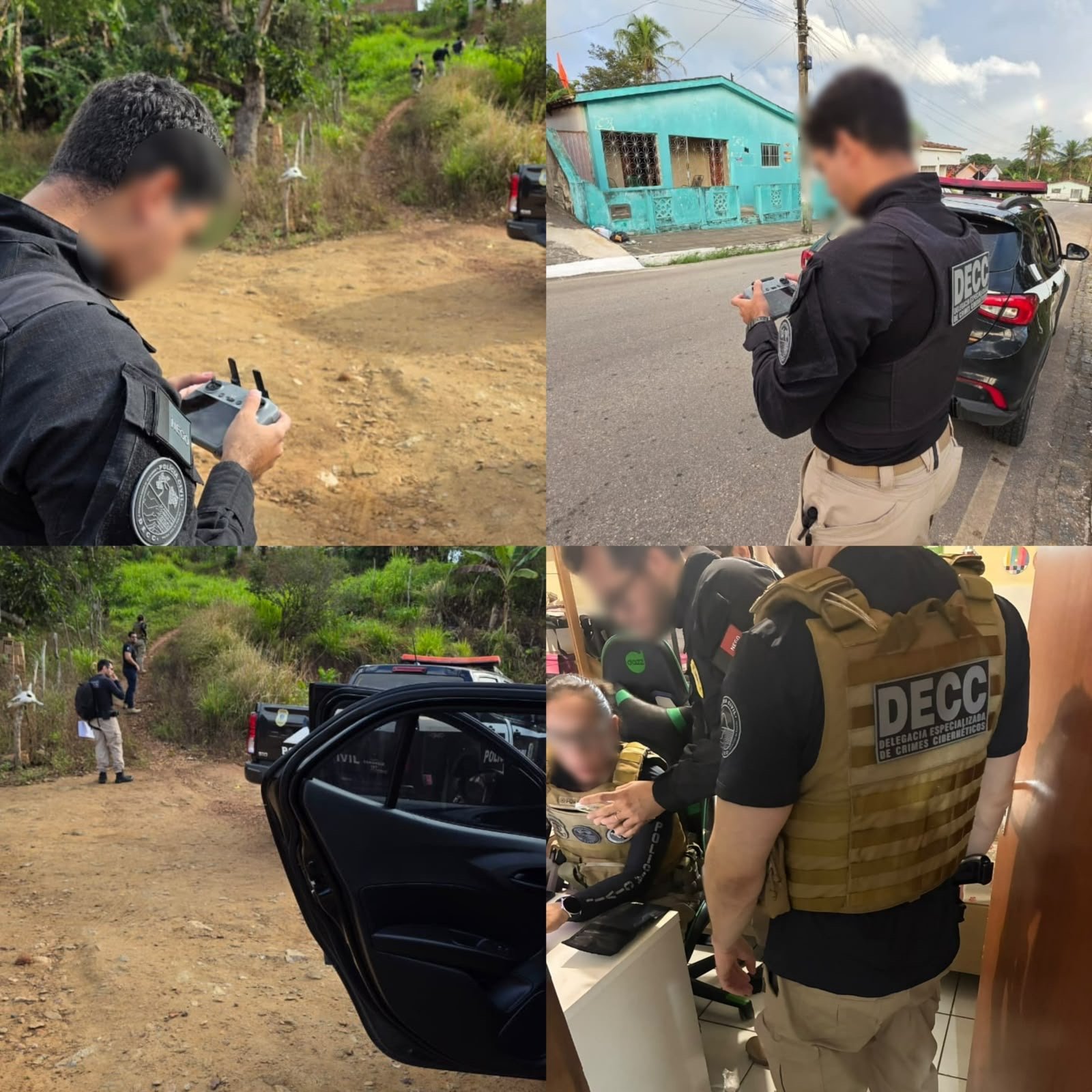 EM PEDRO RÉGIS: Polícia Civil cumpre mandados em operação contra crimes cibernéticos e extorsão de adolescente