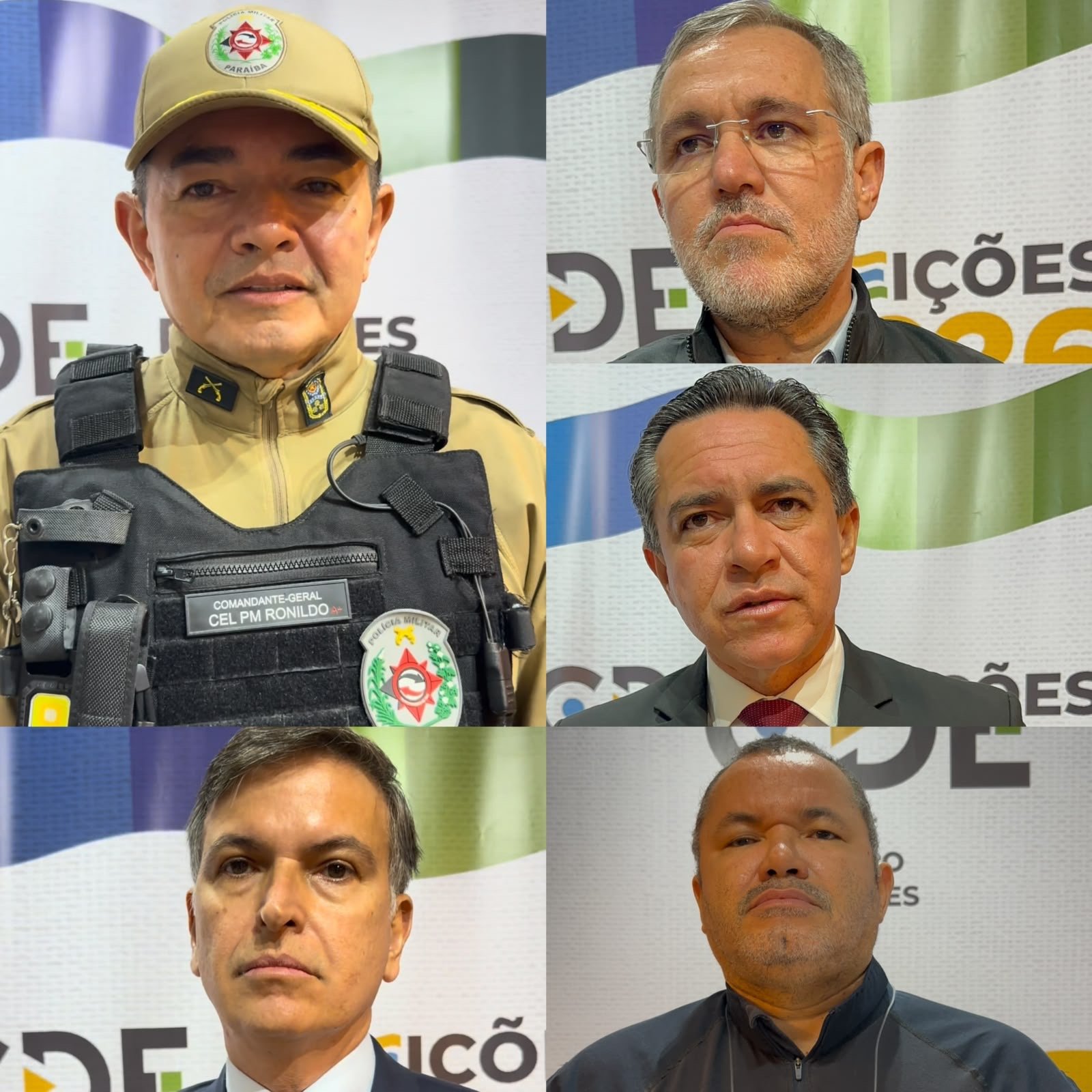 FORÇAS DE SEGURANÇA REFORÇAM OPERAÇÃO E GARANTEM TRANQUILIDADE NAS ELEIÇÕES 2026 NA PARAÍBA