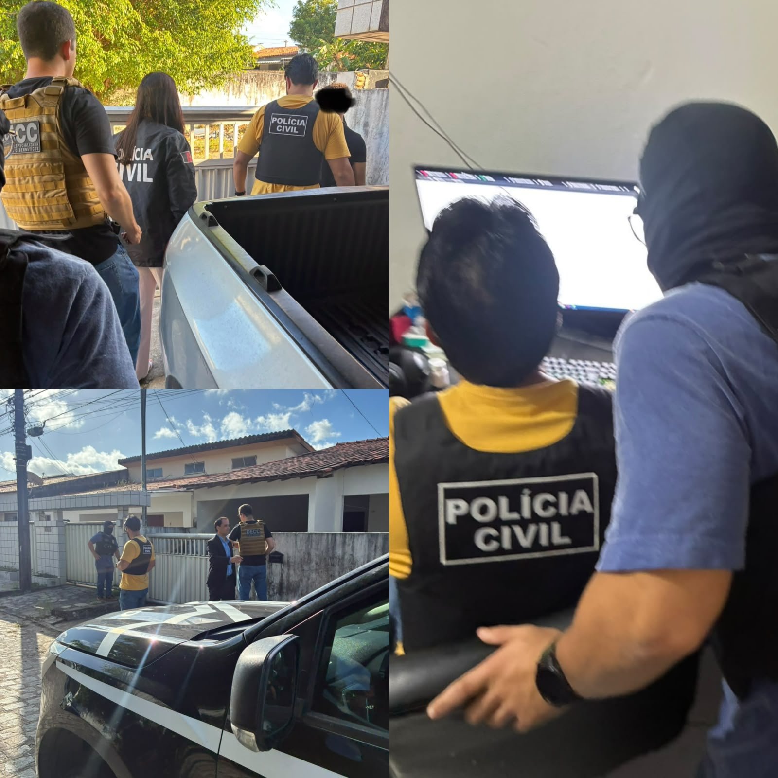 OPERAÇÃO LENTE OCULTA: Polícia Civil prende homem suspeito de fotografar mulheres e publicar em sites pornográficos