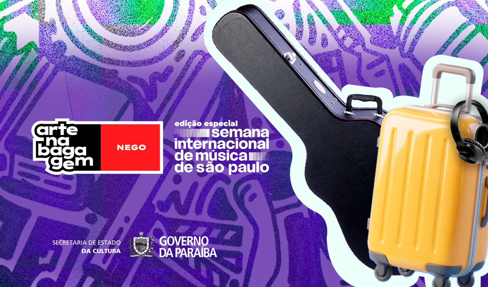 Secult-PB abre inscrições para edital Arte na Bagagem edição especial SIM São Paulo 2026